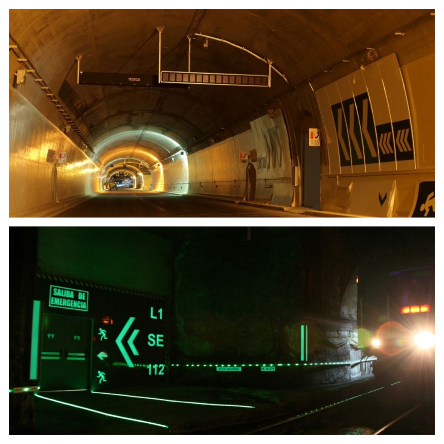 IMPLASER: Emergency signaling. Essential piece in tunnels